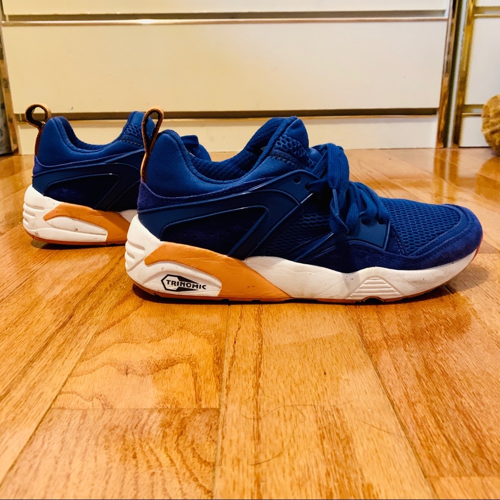 PUMA x NY KNICKS TRINOMIC SNEAKERS